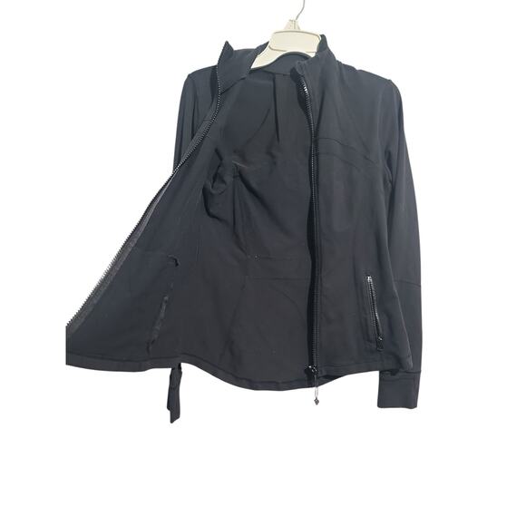 Lululemon Define Jacket Sz 10 Black Classic Zip - Picture 6 of 11